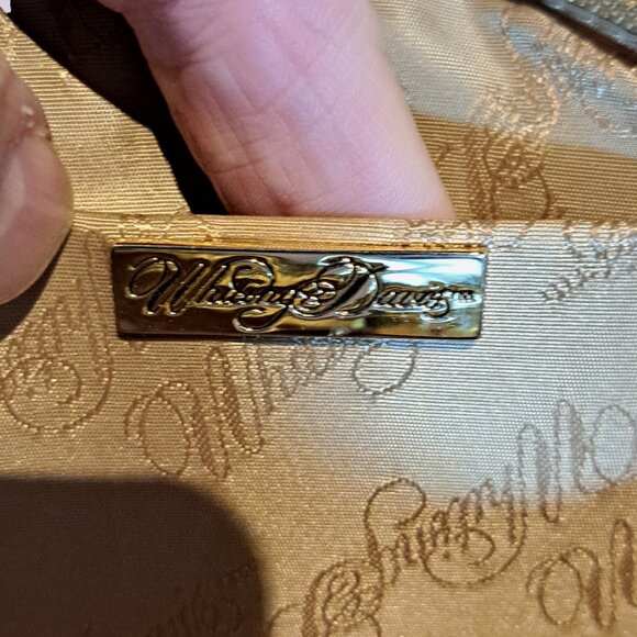 Vintage Whiting and Davis Metallic Metal Mesh Evening Bag Purse Gold Zipper - Picture 9 of 11